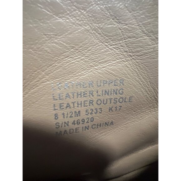 Tory Burch Brooke Suede Ankle Boot Perfect Sand 8.5M Leather Sole Stacked Heel - Picture 3 of 10